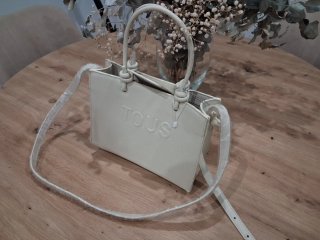 Bolso Tous Beige/Blanco
