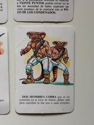 Lote cartas El Imperio Cobra CEFA 1981