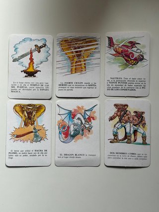 Lote cartas El Imperio Cobra CEFA 1981