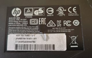 Teclado HP USB Profesional Lector DNI