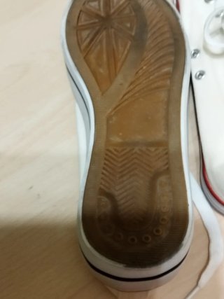 Zapatillas deportivas blancas talla 41