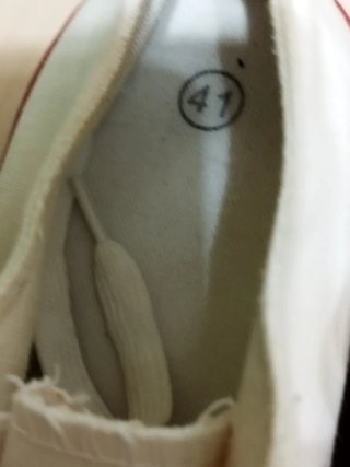 Zapatillas deportivas blancas talla 41
