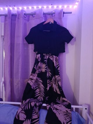 Peto estampado hojas