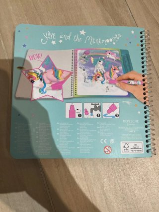 Top Model Aqua Magic Book Unicornio