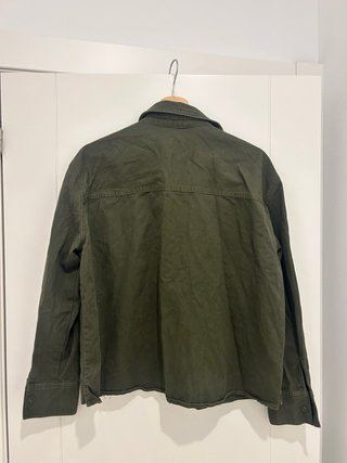 Chaqueta fina verde militar