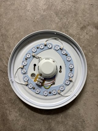 Lámpara LED Redonda Blanca (2)