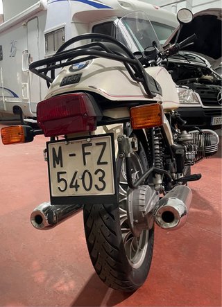 BMW R100RS Beige/Blanco