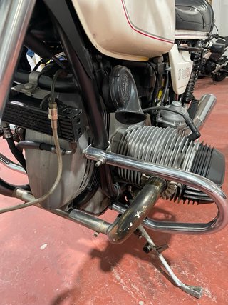 BMW R100RS Beige/Blanco