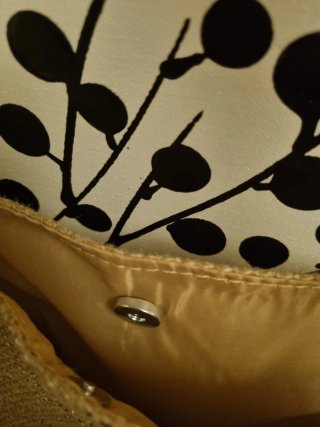 Borsa mare in paglia con strisce