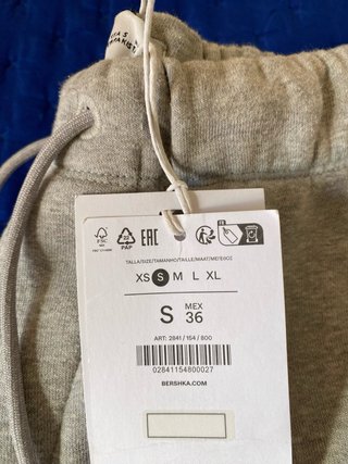 Calça Jogger Cinza Mescla Bershka