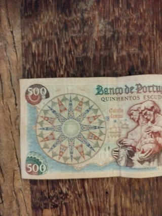 500 Escudos Portugal 1966 Billete