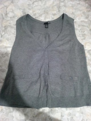 Chaleco gris H&M