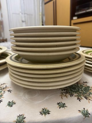 Set di stoviglie vintage in ceramica/porcellana