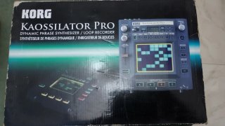 Korg Kaossilator Pro Sintetizador Frases