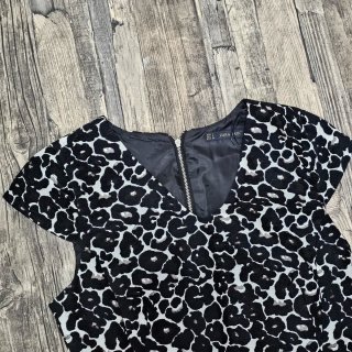 Vestido Zara animal print