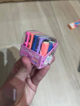 PACK de libro de vestir y gomasomas Top Model