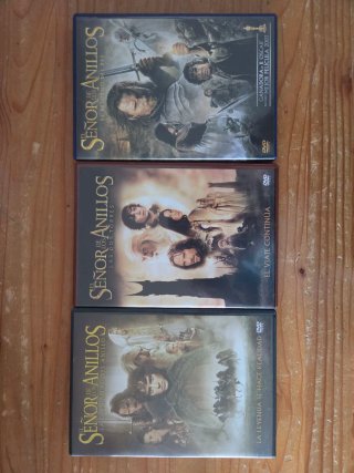 Trilogía El Señor de los Anillos DVD