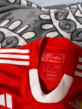 Camiseta Adidas Benfica Talla M Roja