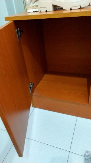 Mueble TV madera marrón