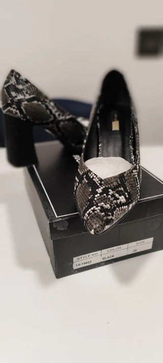 Zapatos Mujer BUONARROTTI Talla 39 Negros
