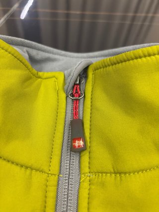 Giacca The North Face verde e grigia