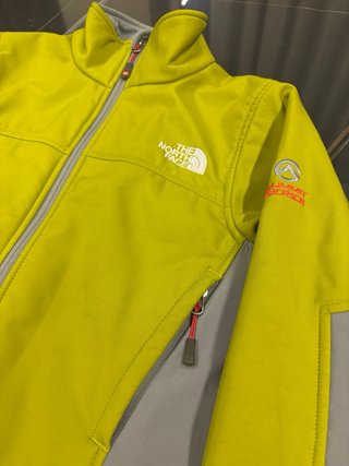 Giacca The North Face verde e grigia