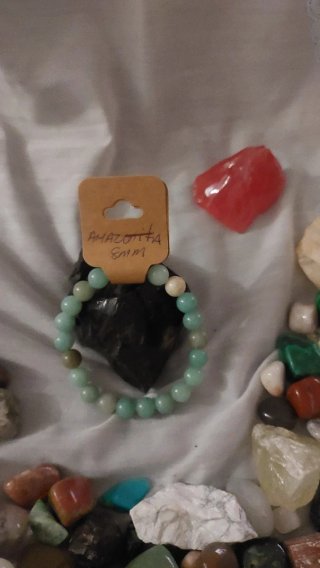 Pulsera Amazonita Natural 8mm