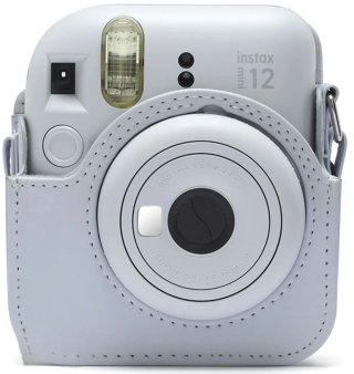 Cámara Fujifilm Blanca con Bolsa