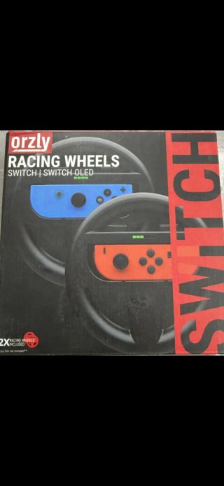 Orzly 2x Racing Wheels Switch/OLED