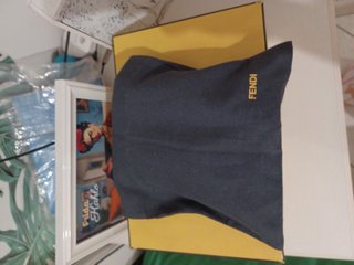 Borsa Fendi portafoglio nera