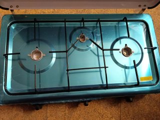 Hornillo Gas Butano 3 Fuegos