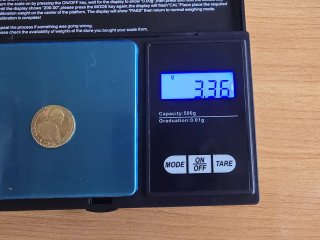 Moneda Escudo Carlos IV 1792 Oro