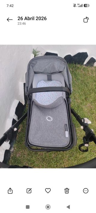 Carro Bugaboo bebé
