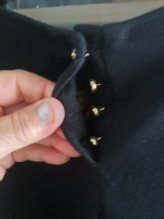 Vestido Negro Zara Talla M