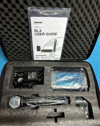 Micrófono Shure Inalámbrico BLX24/Beta58A