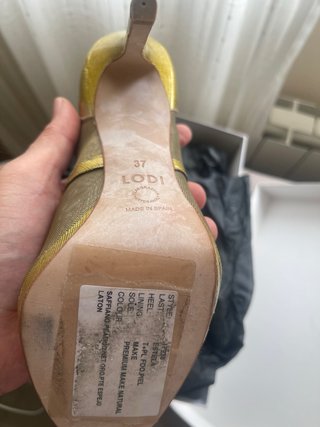 Zapatos de tacón Lodi Oro