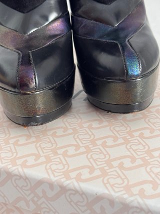 Botines Gucci Tacón Plataforma Multicolor