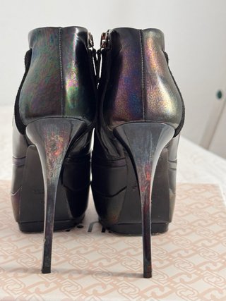 Botines Gucci Tacón Plataforma Multicolor