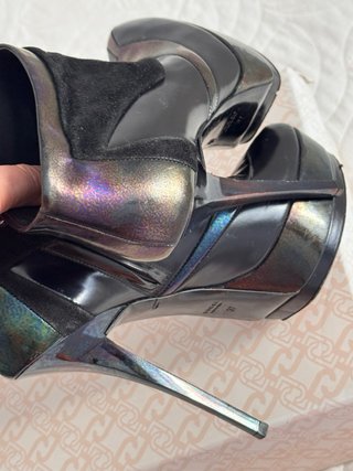 Botines Gucci Tacón Plataforma Multicolor