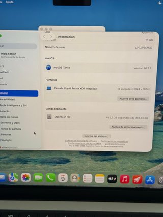 MACBOOK PRO M5 NUEVO + APPLE CARE 3 AÑOS