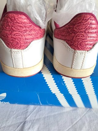 Sapatilhas Adidas Branco e Rosa