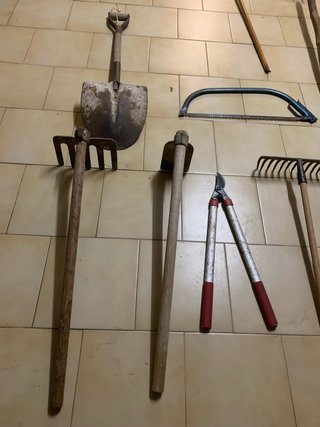 Lote herramientas de jardín