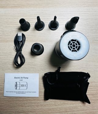 Inflador Eléctrico Portátil USB-C 4000mAh
