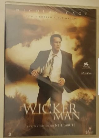 Dvd Wicher man