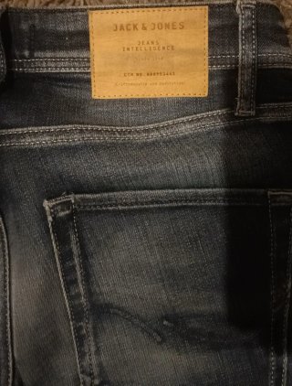 Jeans Jack & Jones Slim Fit Tg 44 Blu