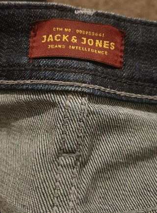 Jeans Jack & Jones Slim Fit Tg 44 Blu