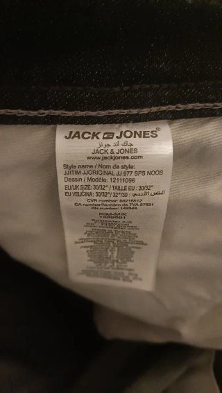 Jeans Jack & Jones Slim Fit Tg 44 Blu