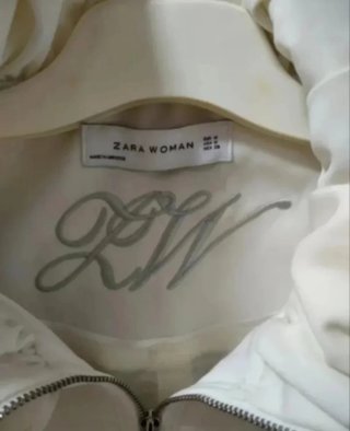 Chaqueta Zara Mujer Blanca