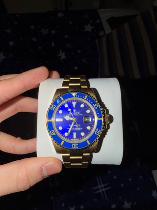 Rolex Submariner Oro Azul