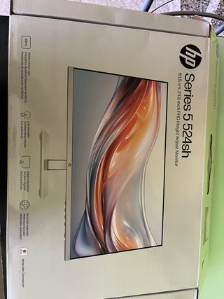 Monitor HP 23.8 Full HD Plata